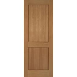 Marlborough 2 Panel (Shaker) Internal Oak Door